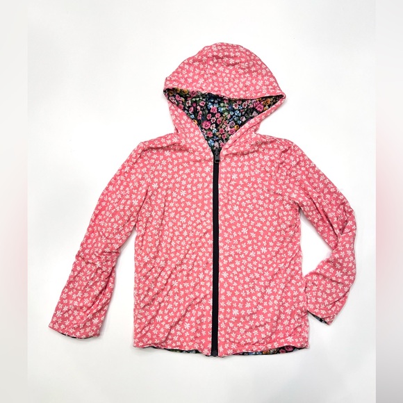 💐 EUC Posh Peanut Reversible Long-Sleeve Jackets size 2T - Picture 4 of 5